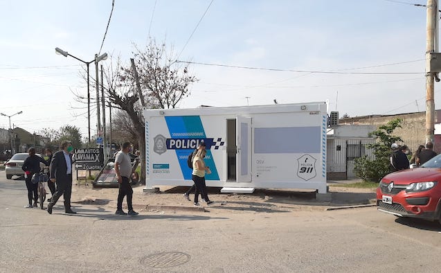 Instalaron un módulo de seguridad en el barrio La Paz